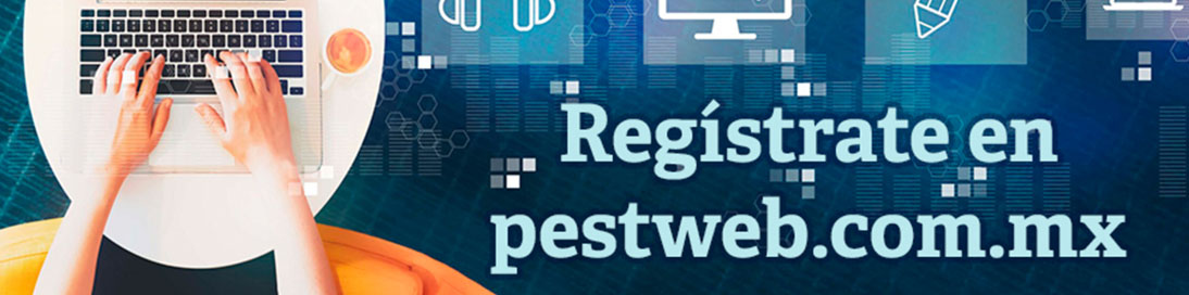 Regístrate como nuevo usuario en pestweb.com.mx